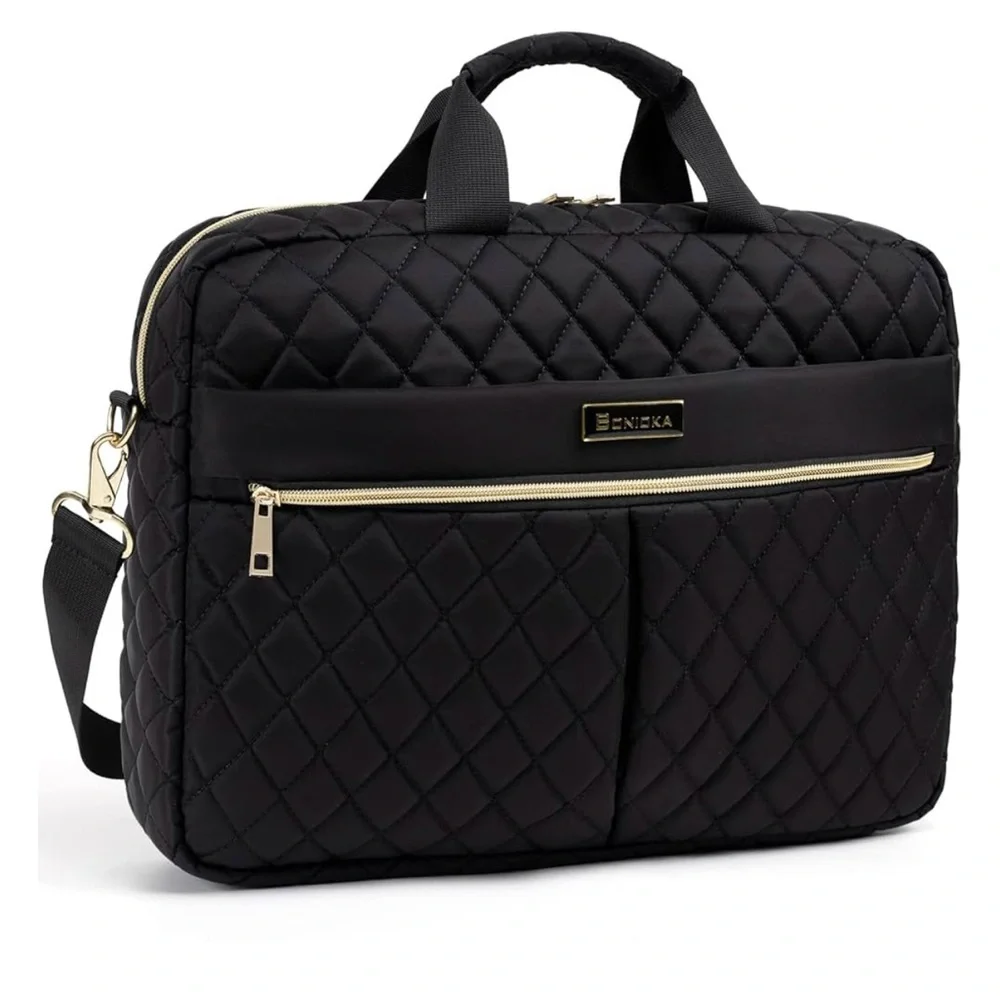 Bonilla Laptop Bag Briefcase for Women 15.6 inch,Laptop Case crossbody/Shoulder